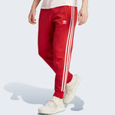 Men's Red Adi Stripe Trouser!
